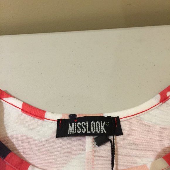 Misslook Ladies Holiday Santa Claus Tunic Top Size Small/Medium - Picture 12 of 14